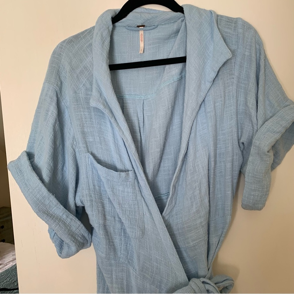 Free People Carefree Days Wrap Dress (*well loved-see description) - Picture 5 of 6
